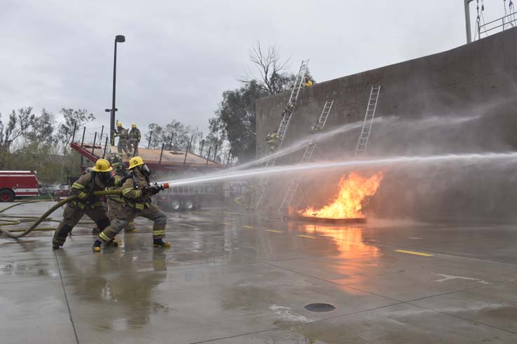 Cadets at the 101st Fire Academy Graduation