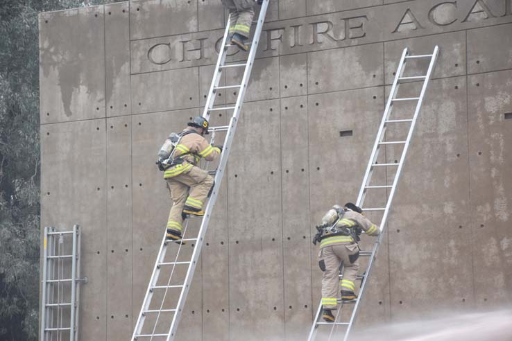 Cadets at the 101st Fire Academy Graduation