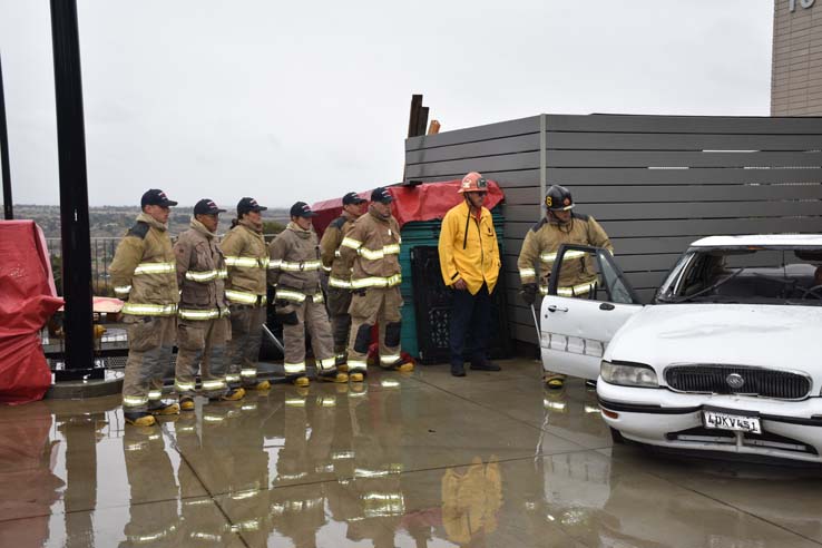 Cadets at the 101st Fire Academy Graduation