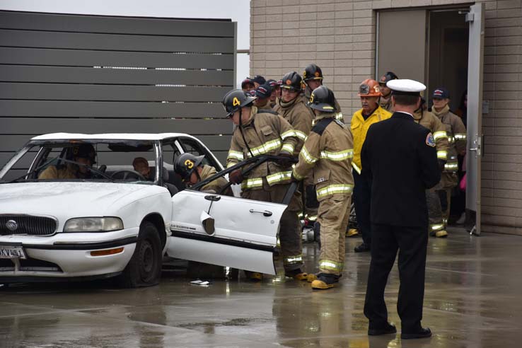Cadets at the 101st Fire Academy Graduation