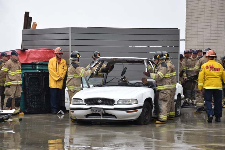 Cadets at the 101st Fire Academy Graduation