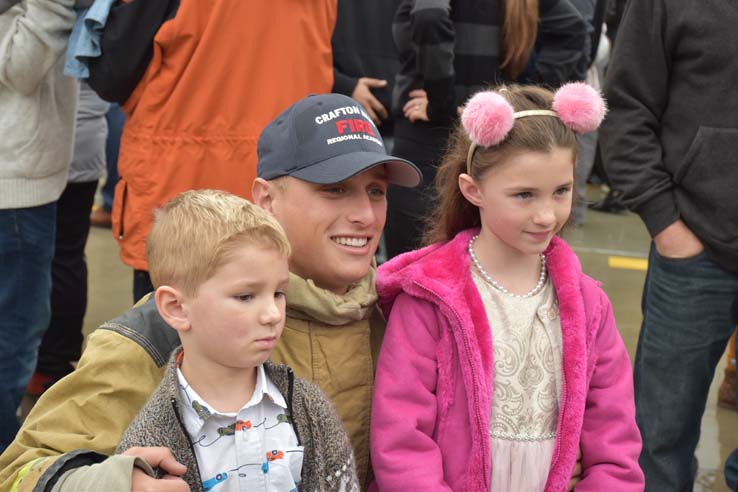 Cadets at the 101st Fire Academy Graduation