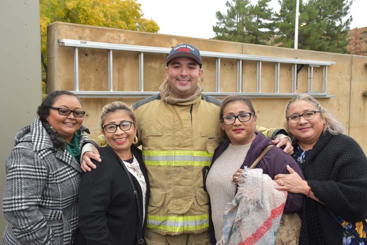 Cadets at the 101st Fire Academy Graduation