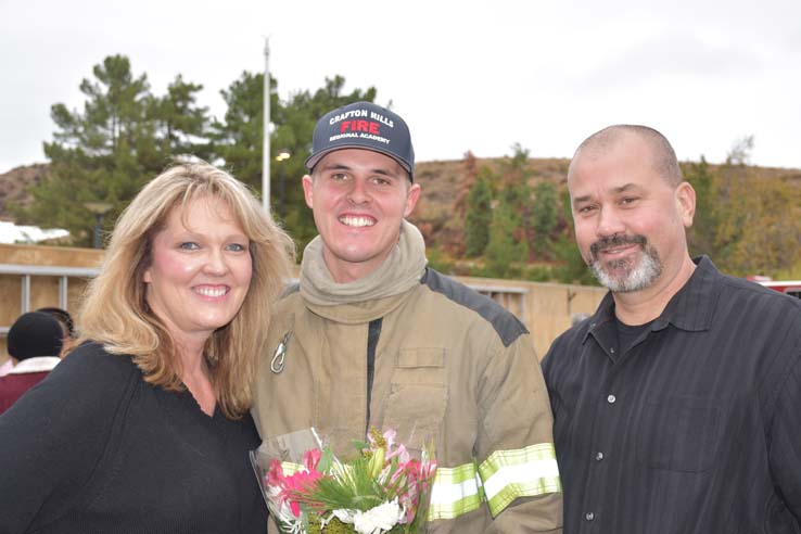 Cadets at the 101st Fire Academy Graduation