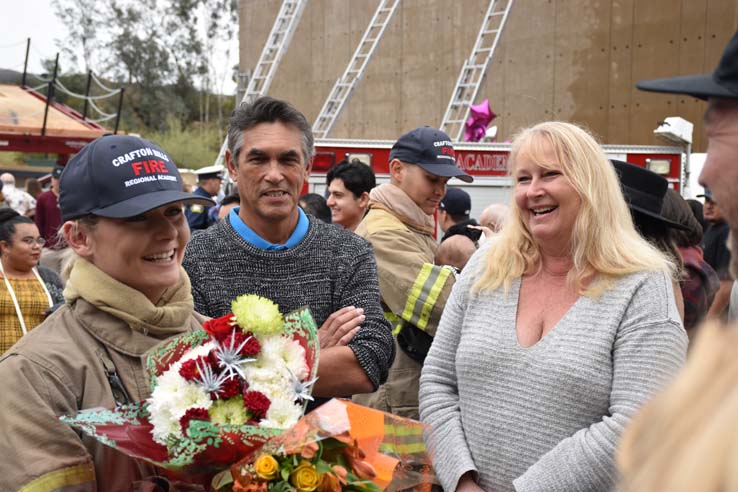 Cadets at the 101st Fire Academy Graduation