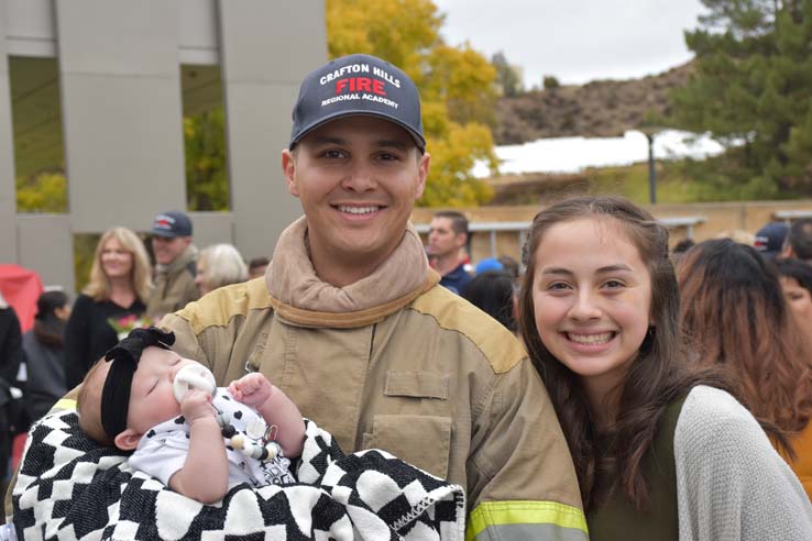 Cadets at the 101st Fire Academy Graduation