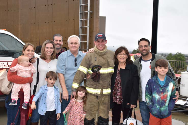Cadets at the 101st Fire Academy Graduation