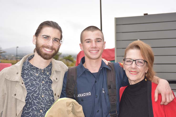 Cadets at the 101st Fire Academy Graduation