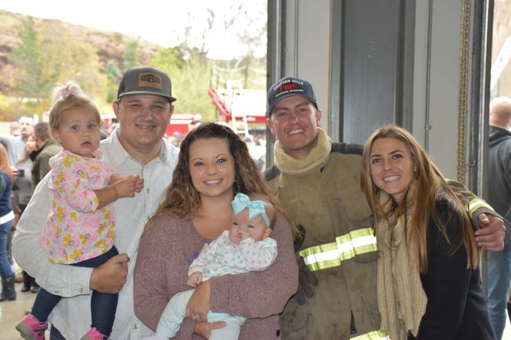 Cadets at the 101st Fire Academy Graduation