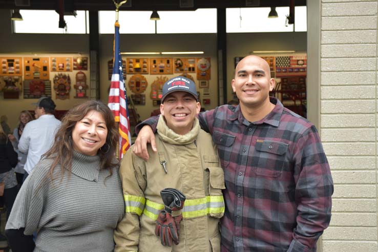 Cadets at the 101st Fire Academy Graduation