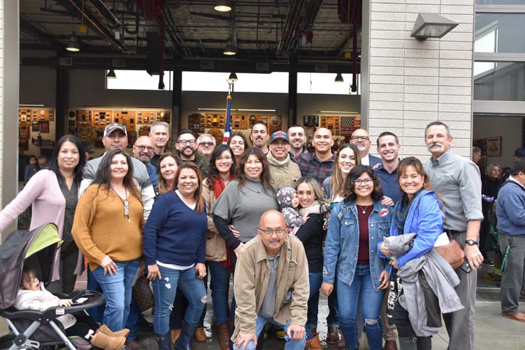 Cadets at the 101st Fire Academy Graduation