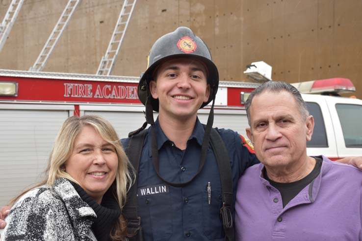 Cadets at the 101st Fire Academy Graduation