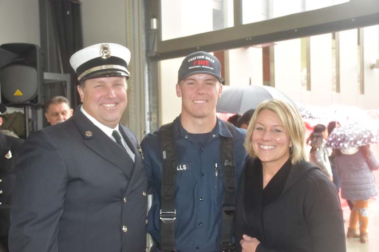 Cadets at the 101st Fire Academy Graduation