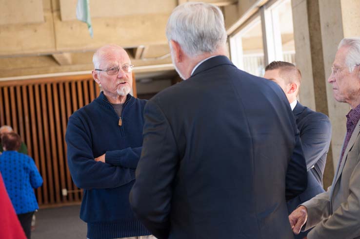 People enjoying the Friends of CHC Luncheon
