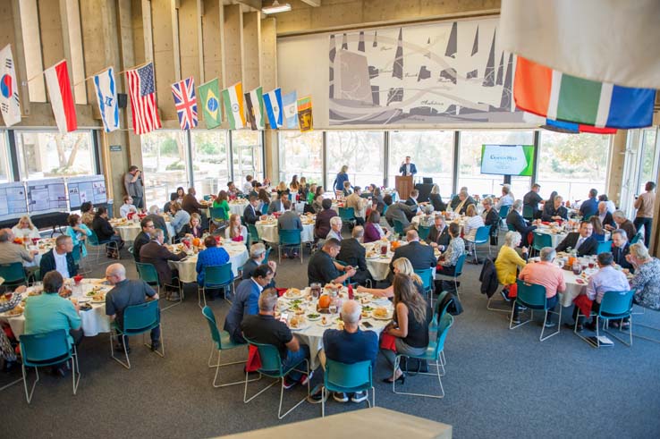 People enjoying the Friends of CHC Luncheon