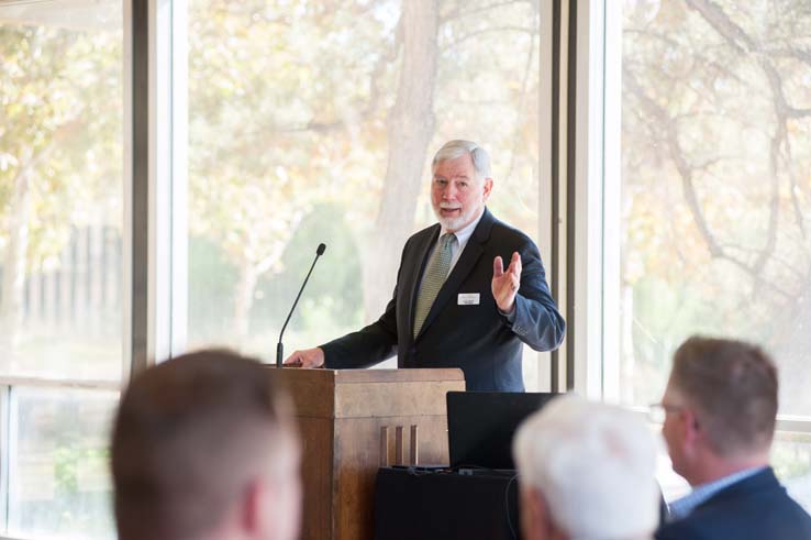 People enjoying the Friends of CHC Luncheon