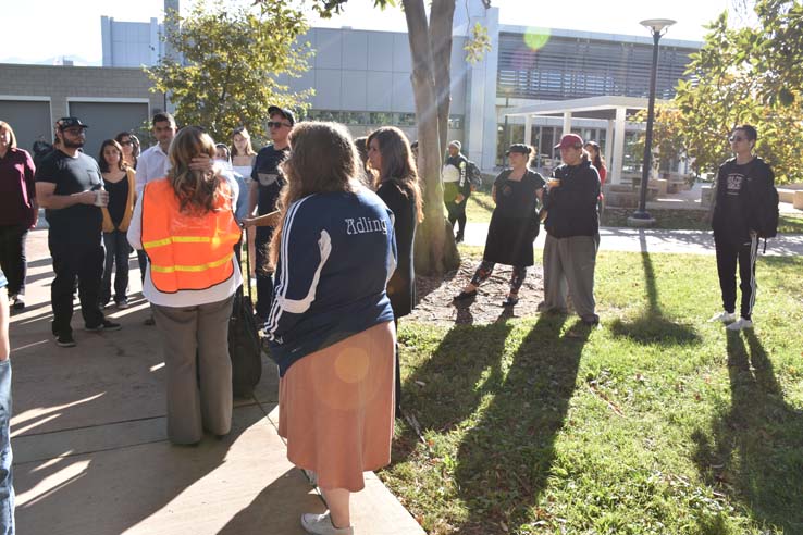 People participating in Great Shakeout