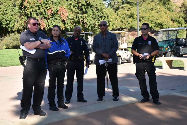 People participating in Great Shakeout