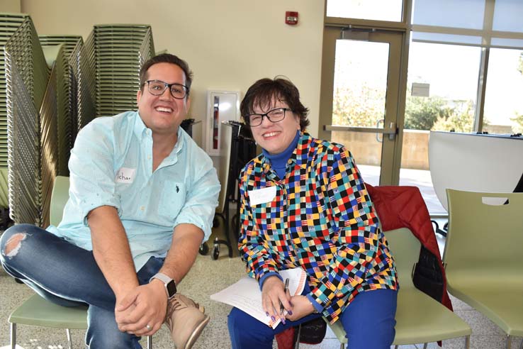 People at the Great Teachers seminar