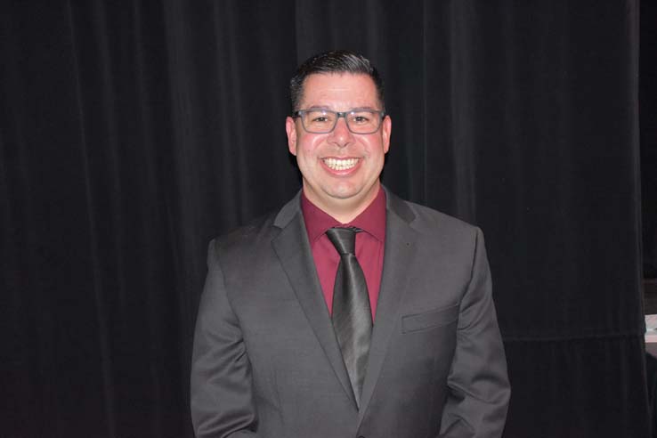 People celebrating the Respiratory Care Graduation.