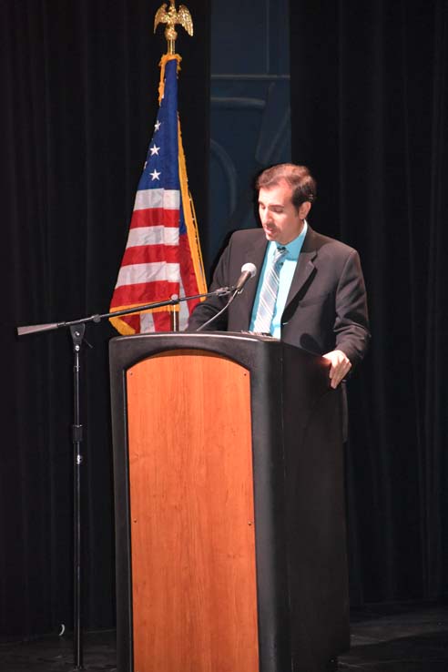 People celebrating the Respiratory Care Graduation.