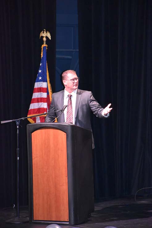 People celebrating the Respiratory Care Graduation.