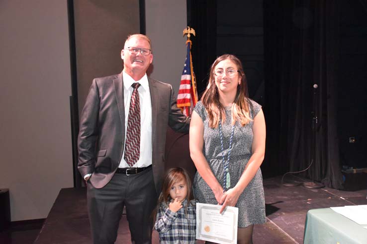 People celebrating the Respiratory Care Graduation.