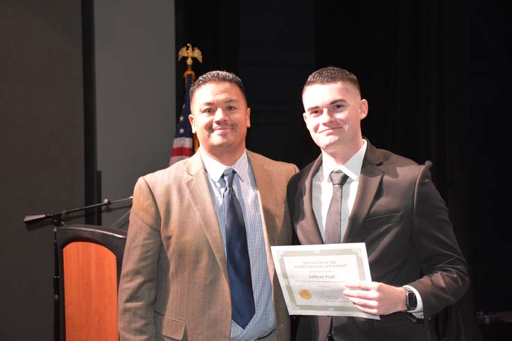 People celebrating the Respiratory Care Graduation.