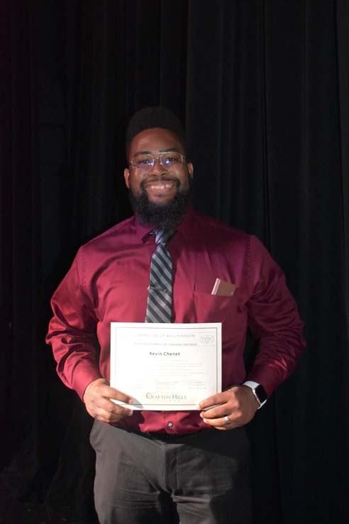 People celebrating the Respiratory Care Graduation.