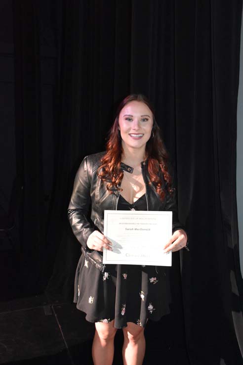 People celebrating the Respiratory Care Graduation.