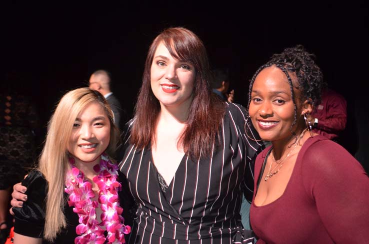 People celebrating the Respiratory Care Graduation.