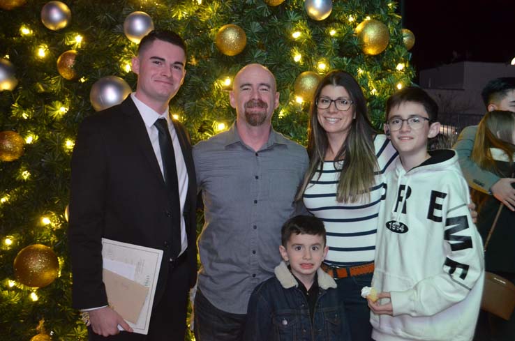 People celebrating the Respiratory Care Graduation.