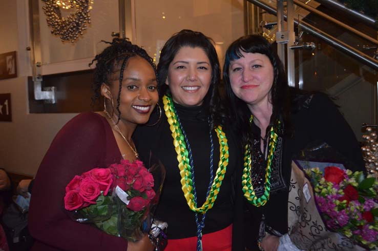 People celebrating the Respiratory Care Graduation.