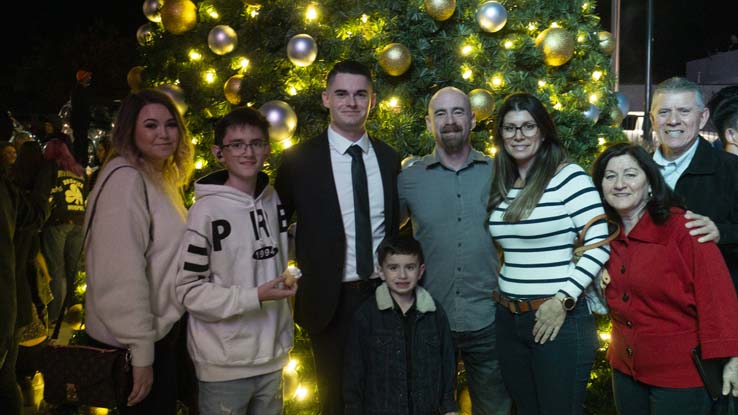 People celebrating the Respiratory Care Graduation.