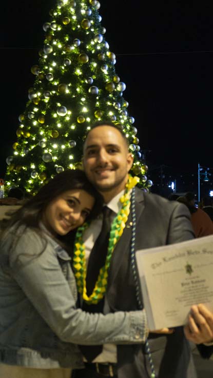 People celebrating the Respiratory Care Graduation.