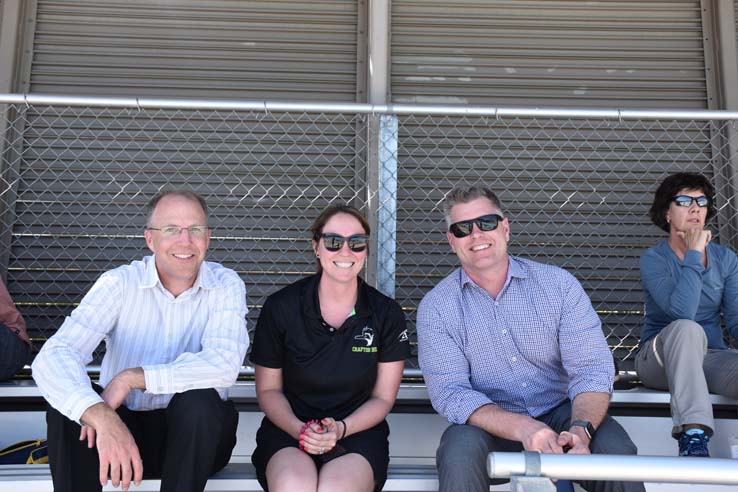 Women's water polo inaugural match
