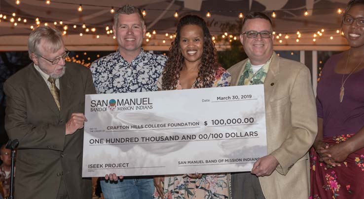 People enjoying the gala