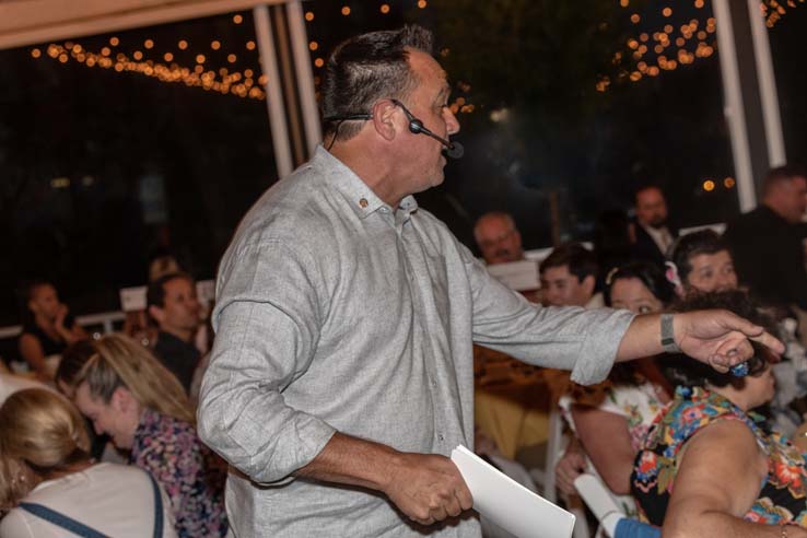 People enjoying the gala