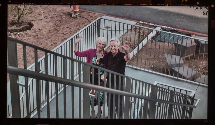 People enjoying the gala