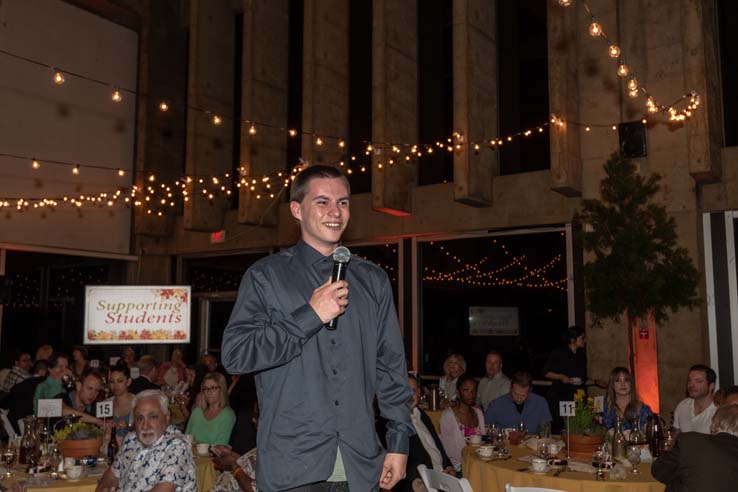 People enjoying the gala