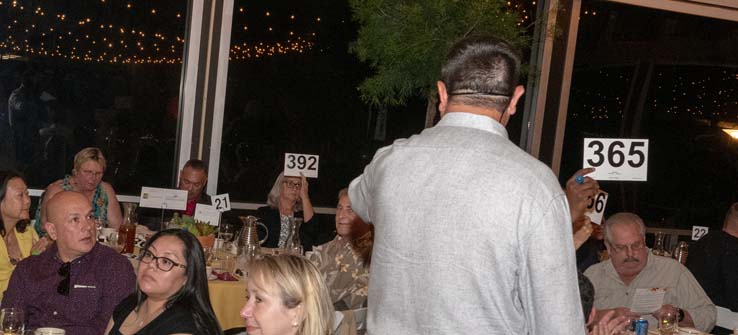 People enjoying the gala