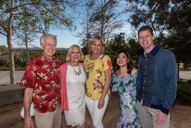 People enjoying the gala