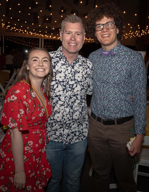 People enjoying the gala