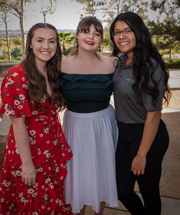 People enjoying the gala