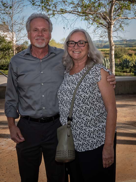 People enjoying the gala