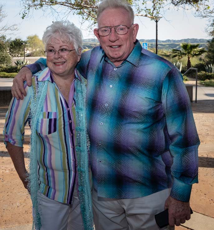 People enjoying the gala