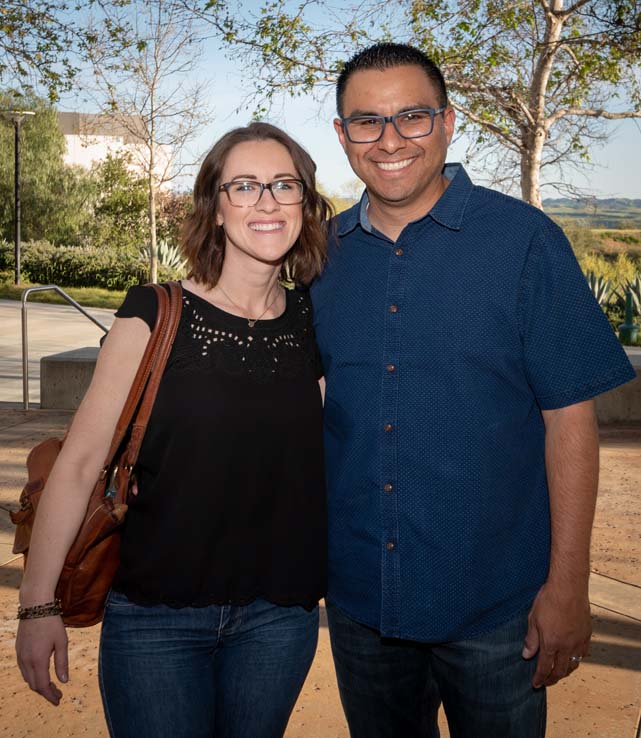 People enjoying the gala