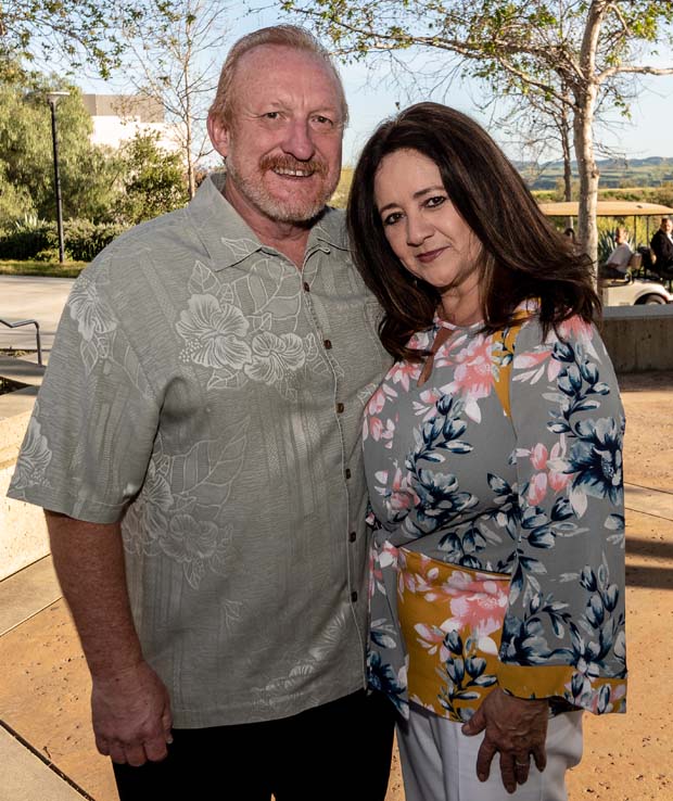 People enjoying the gala