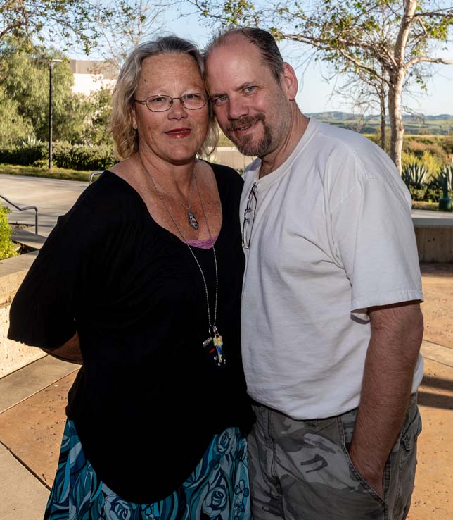 People enjoying the gala