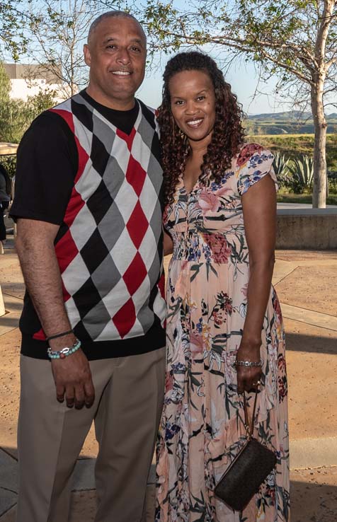 People enjoying the gala